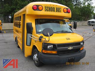 2015 Chevy Express G3500 Mini School Bus